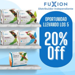 Combo 5 prunex1 (x3) + nocarb t (1) + thermo t3 (de regalo)