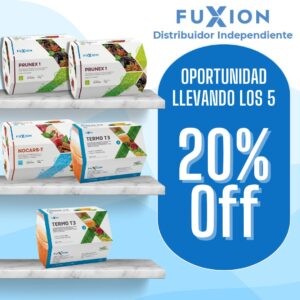 Combo 6 prunex1 (x2) + nocarb t (1) + thermo t3 (1) + thermo t3 (de regalo)