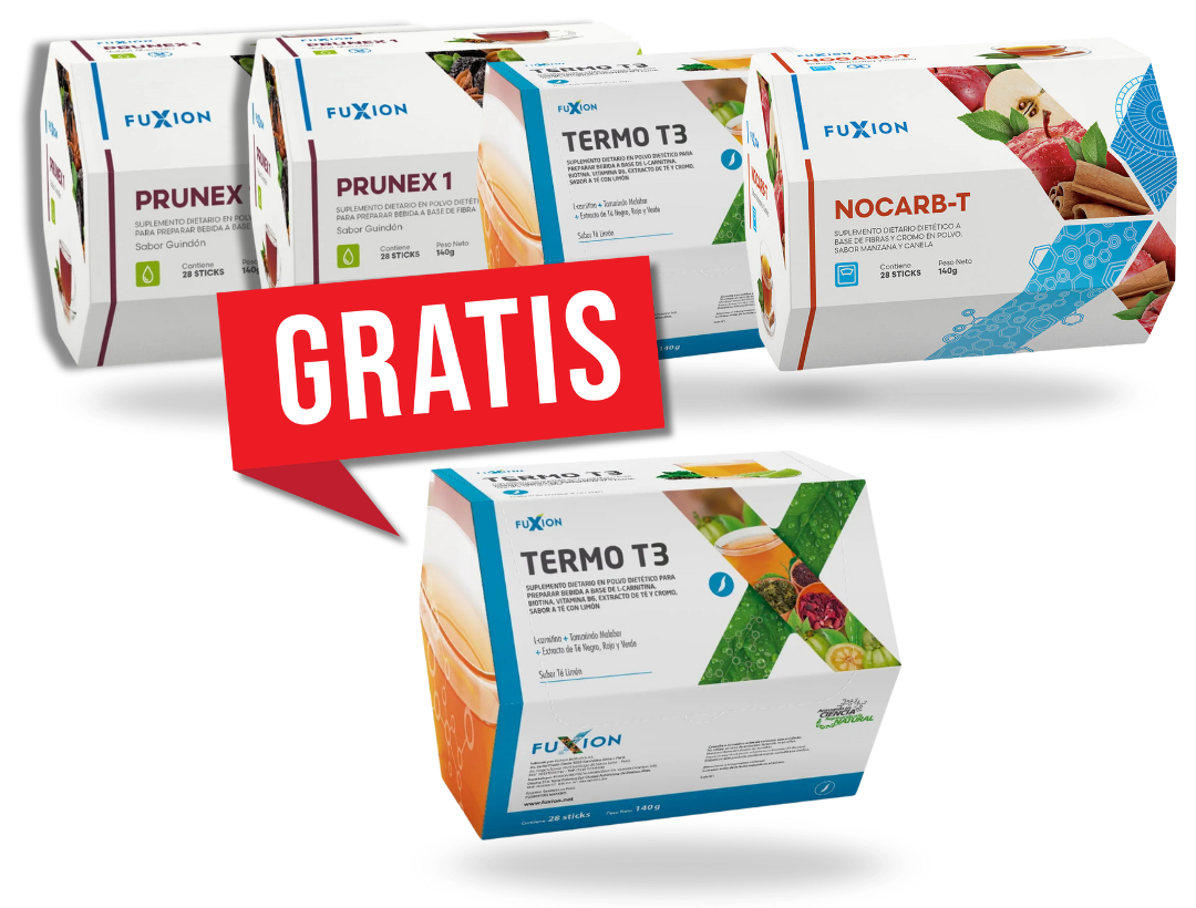 Combo 4 PRUNEX1 + NOCARB-T + THERMO T3 (2) Combo 4 prunex1 + nocarb t + thermo t3 (2)